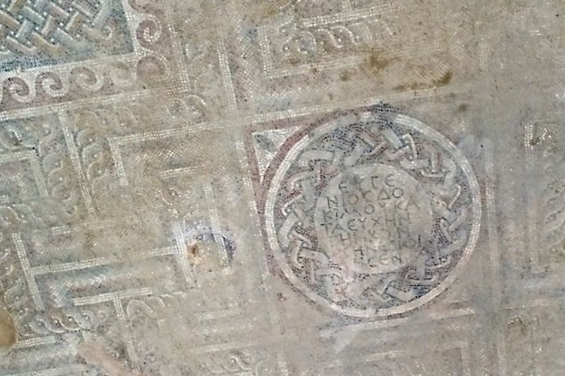 Konya’da Bulunan Geometrik Mozaik Taban