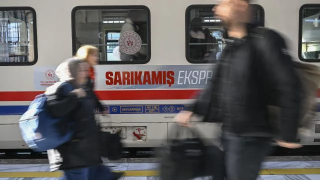 Sarıkamış Ekspresi Ankara’dan hareket etti