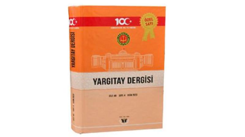 Yargıtay dergisi Cumhuriyetin 100. yılına özel sayı çıkardı