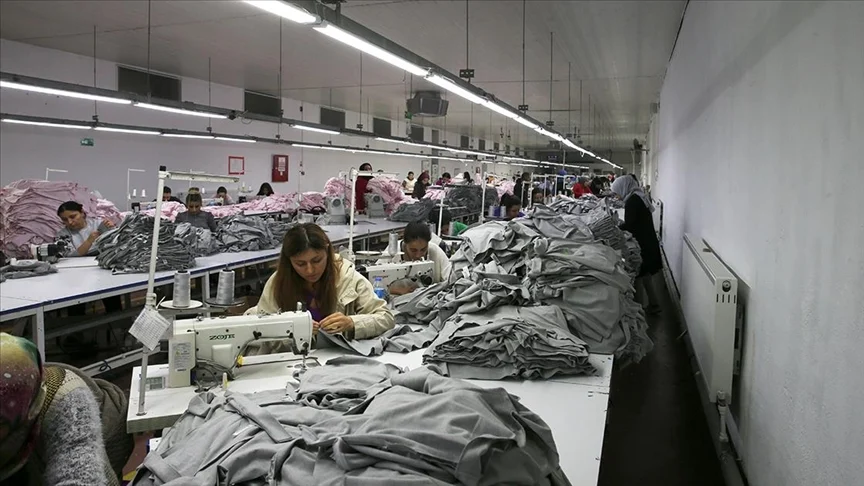 Tokat’tan Avrupa ülkelerine çocuk ve kadın giyim ürünleri gönderiliyor