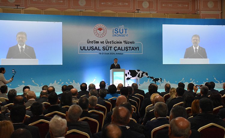 Tarım ve Orman Bakanı Yumaklı, Ulusal Süt Çalıştayı’nda konuştu: 21 yılda sektöre 312 milyar lira destek verdik