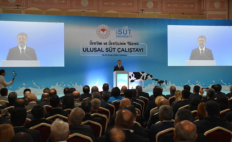 Tarım ve Orman Bakanı Yumaklı, Ulusal Süt Çalıştayı’nda konuştu: 21 yılda sektöre 312 milyar lira destek verdik