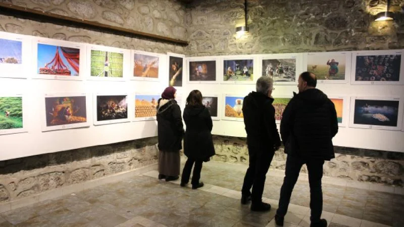 Giresun’da tarım, orman ve insan temalı fotoğraf sergisi açıldı