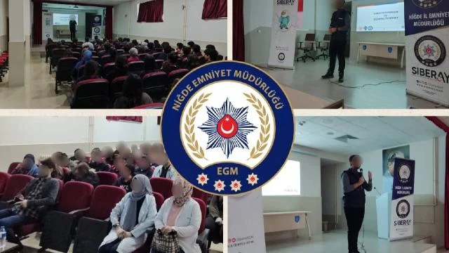 Niğde’de Gençlere ‘SİBERAY Eğitimi’ Verildi