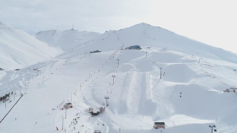 Kayak merkezlerinde en fazla kar Palandöken’de
