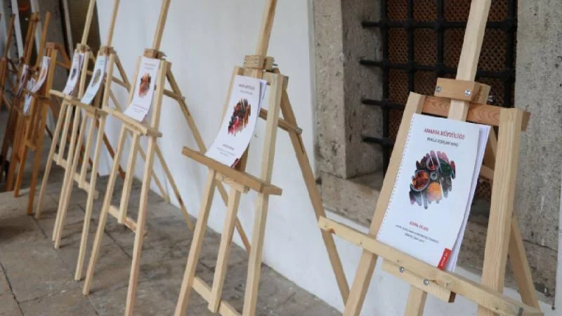 Amasya’da öğrenciler tarafından Braille alfabesine çevrilen 100 kitap sergilendi