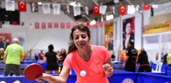 Mersin 3. Veteranlar Masa Tenisi Turnuvası Başladı