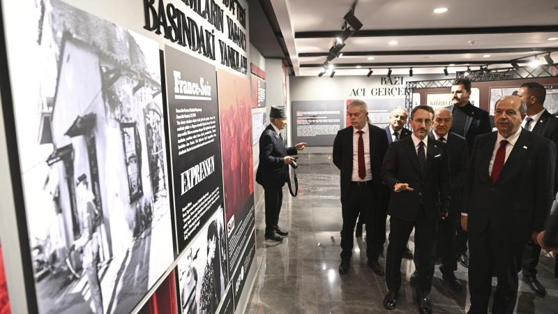 KKTC Cumhurbaşkanı Tatar, Ankara’da “Kıbrıs Gerçekleri” sergisini ziyaret etti