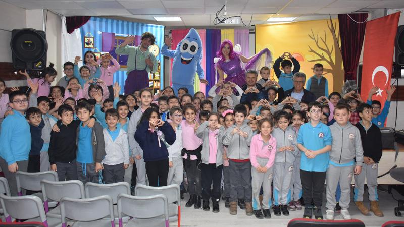 Çocuklara su bilinci tiyatro oyunuyla aşılanıyor