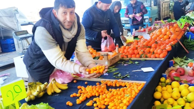 Hisarcık’ta şifa deposu Kamkat meyvesi rağbet görüyor