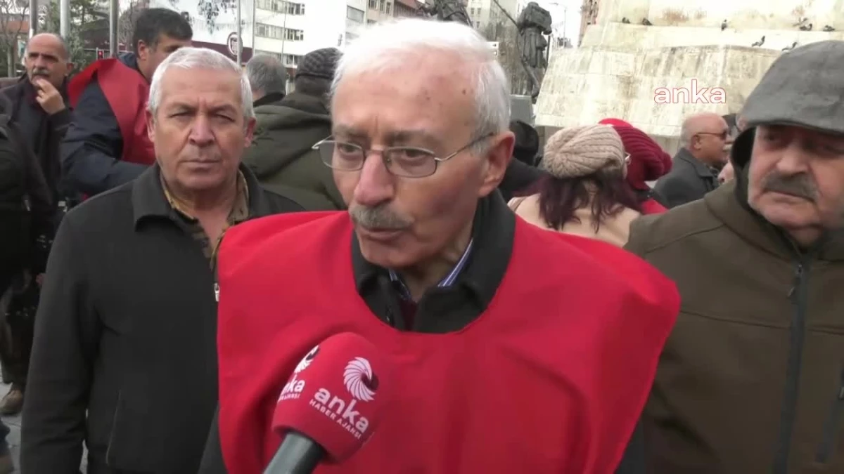 Emekliler, “Kira 15 bin liraysa, 7 bin 500 lira maaş alıyorsan bu ülkede geçim olur mu?”