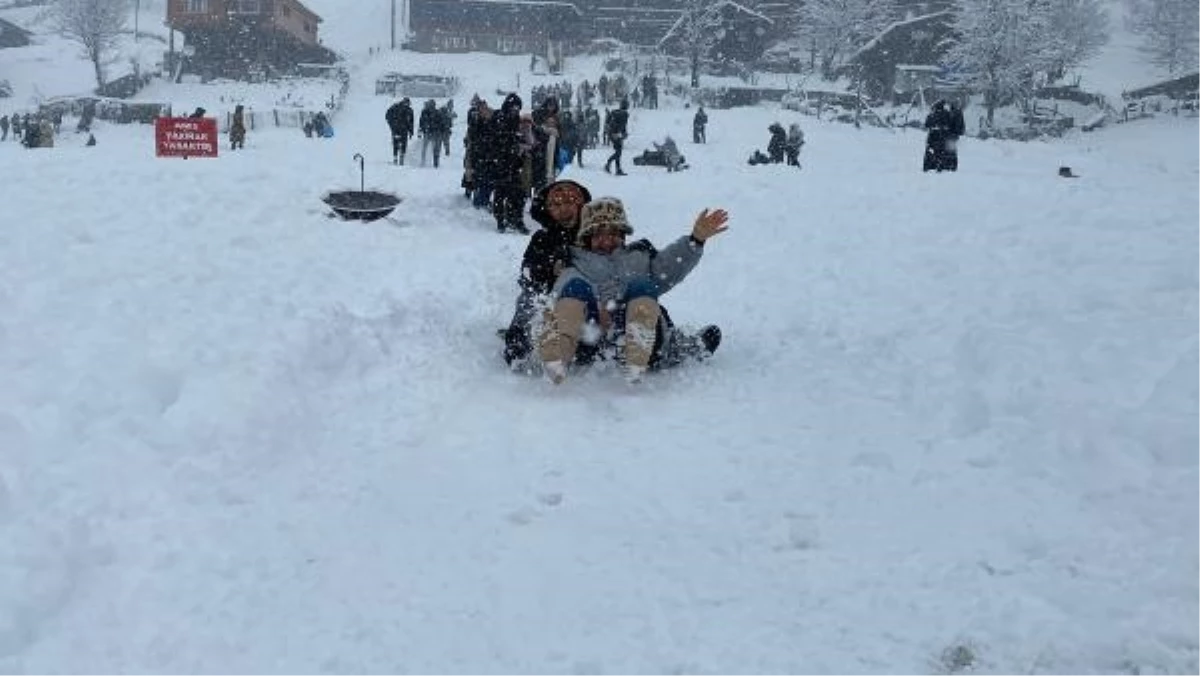 Ayder Kar Festivali’nde Karın Keyfi Yaşandı