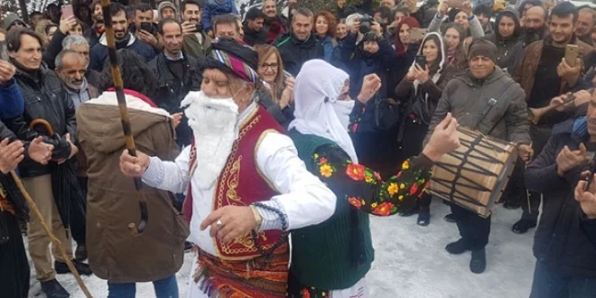 Tunceli’de yeni yılın gelişi kaybolmaya yüz tutmuş “Gağan” etkinliğiyle kutlandı