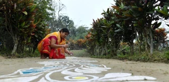 Hinduların Makar Sankranti festivali Agartala’da kutlanıyor