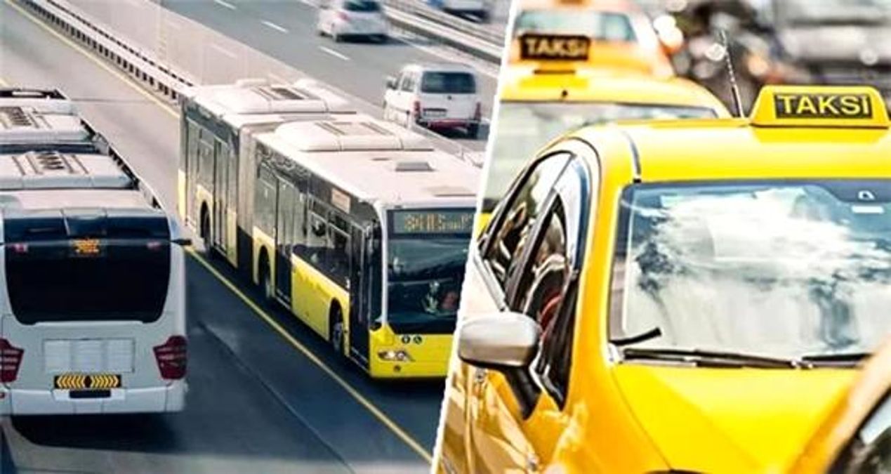 İstanbul’da Taksi, Servis ve Toplu Taşıma Fiyatlarına Zam Geldi