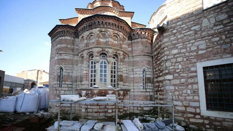 Fethiye Camii’nin 13. yüzyıla ait kalıntıları gün yüzüne çıktı