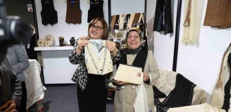 Gaziantep’te düzenlenen Türkiye Kooperatifler Fuarı’nda Erzurum kültürü ön plana çıktı