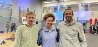 Milli Atlet Buse Savaşkan Yüksek Atlamada Türkiye Rekoru Kırdı