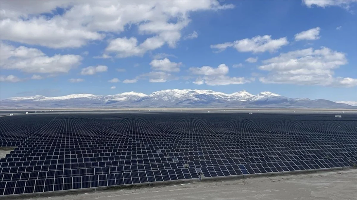 Avrupa’nın en büyük Güneş Enerjisi Santrali Konya’da