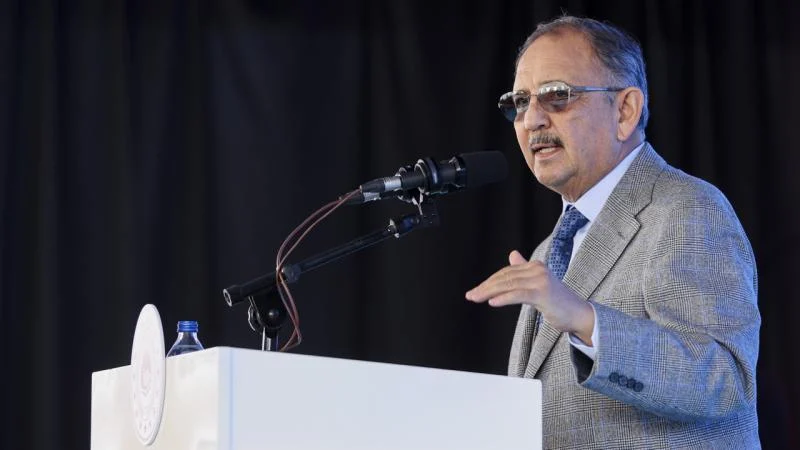 Bakan Özhaseki: 2 milyon 250 bin konutu dönüştürdük