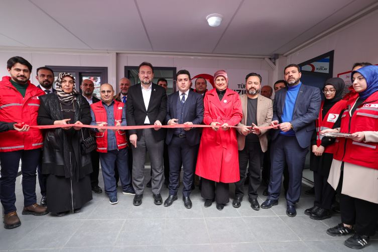 Türk Kızılay Elbistan’a 100. Yıl Kütüphanesi açtı