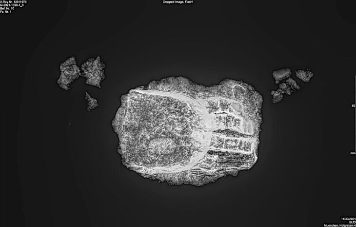 Arkeologlar, Almanya’nın Freising kentinde protez eli olan bir ortaçağ iskeleti buldular