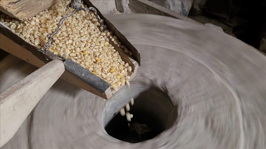 Samsun’daki 150 yıllık su değirmeninin çarkları dönmeye devam ediyor