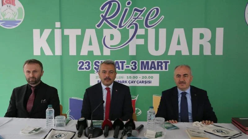 Rize’de Kitap Fuarı gerçekleştirilecek