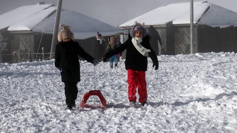 Geleceğin kayakçıları Zigana’da yetişiyor