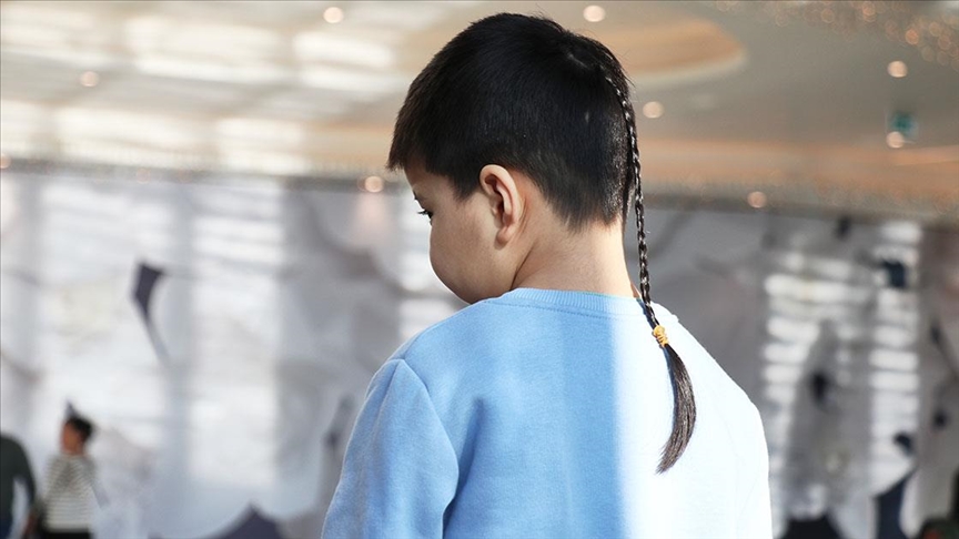 Kazakistan’da erkek çocukları için uygulanan saç geleneği: Aydar