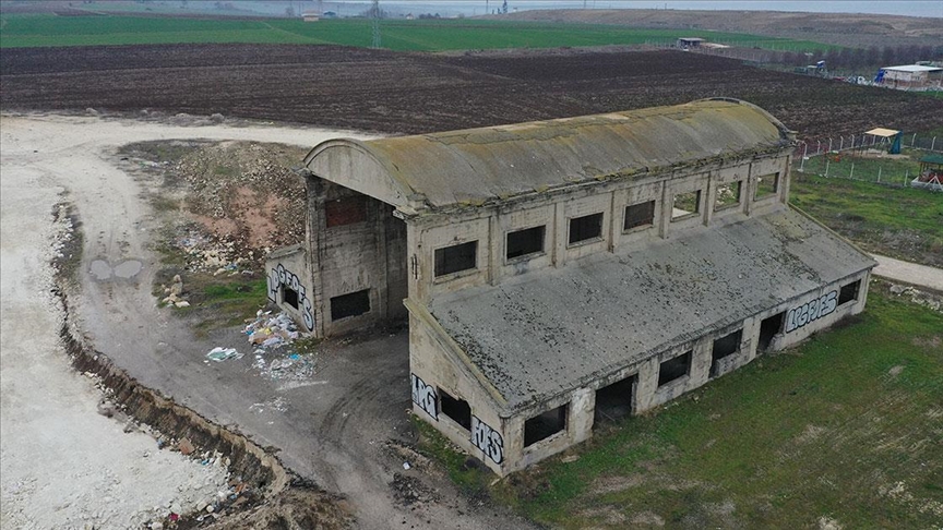 Edirne’deki tarihi Balon Hangarı restore edilecek