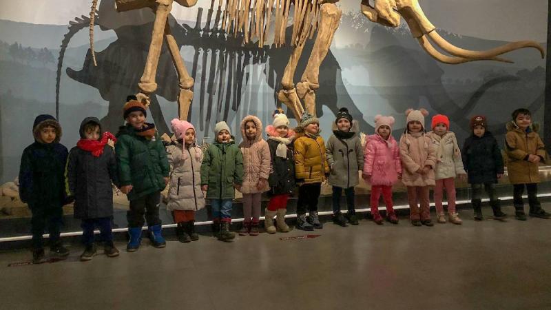 Erzurum Müzesi minik ziyaretçileri ağırladı