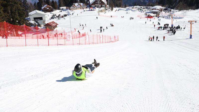Geleneksel Kızak Müsabakası’nın 2. ayağı Artvin’de yapıldı