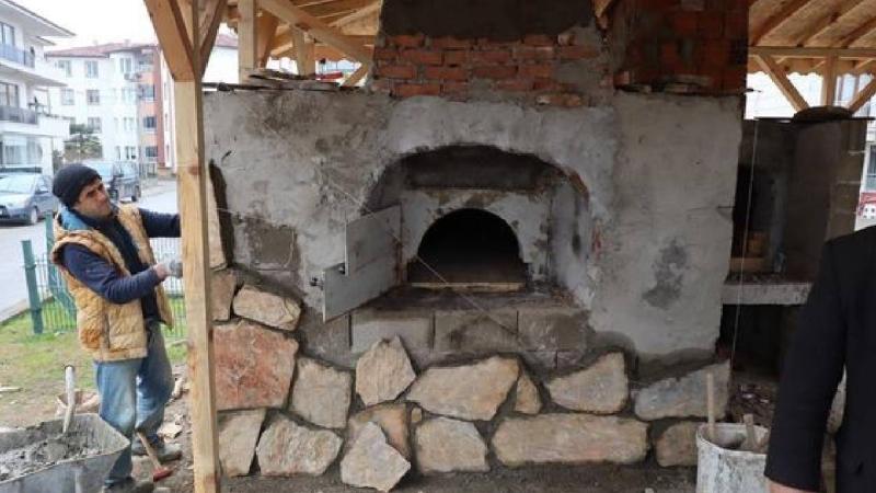 Bartın’da parklara taş fırın yapılıyor