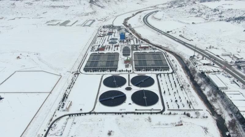 Kayseri’de 2023 yılında çamurdan yaklaşık 5,5 milyon kilovatsaat elektrik üretildi