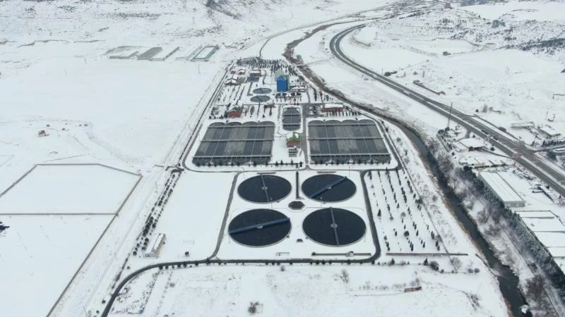 Kayseri’de 2023 yılında çamurdan yaklaşık 5,5 milyon kilovatsaat elektrik üretildi