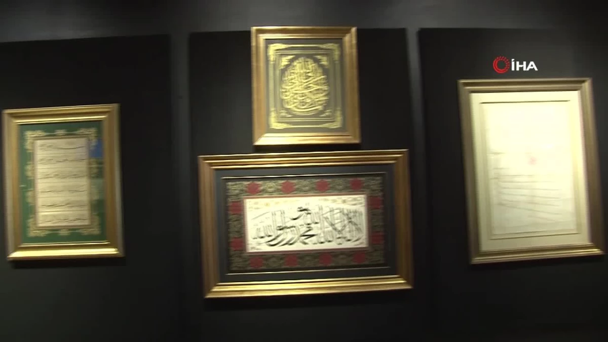 Tek levhada Kur’an-ı Kerim ayetleri birleştirildi