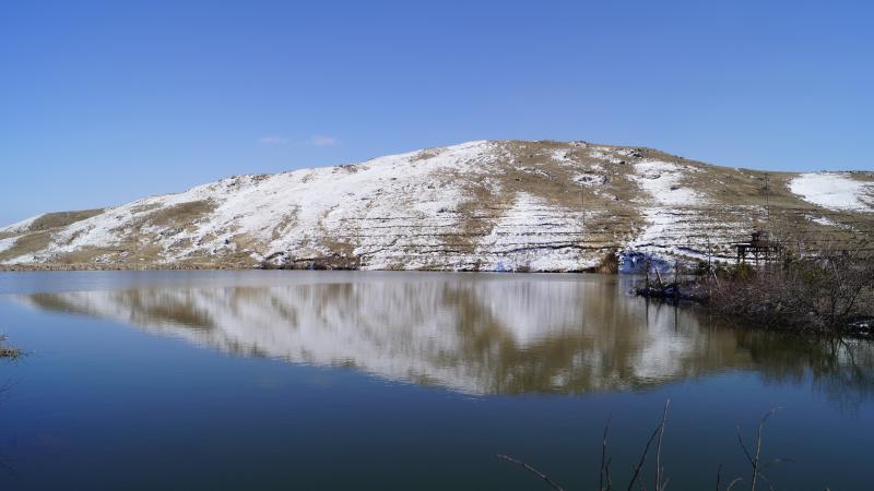 Üçoluk Göleti tam doluluk oranına ulaştı