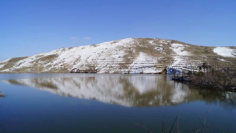 Üçoluk Göleti tam doluluk oranına ulaştı