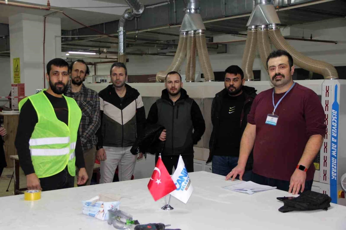 Canik Belediyesi Meslek Edindirme Kursları’nda Mesleki Yeterlilik Belgesi sınavı gerçekleştirildi