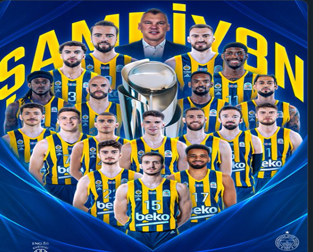 Türkiye Kupası şampiyonu Fenerbahçe Beko
