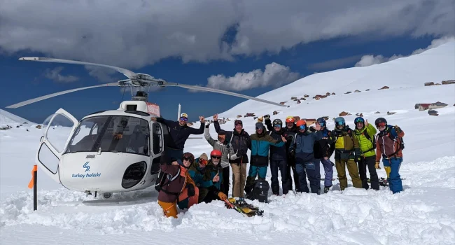 Heliski etkinliğinde 13. hafta heyecanı yaşanıyor