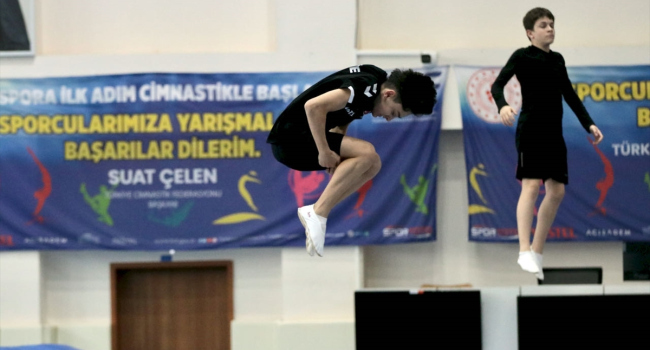 Milli cimnastikçiler Avrupa şampiyonasına iddialı hazırlandı