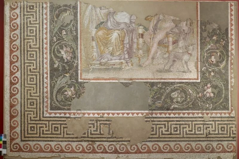 Hatay’da Bulunan Aphrodite ve Adonis Mozaiği