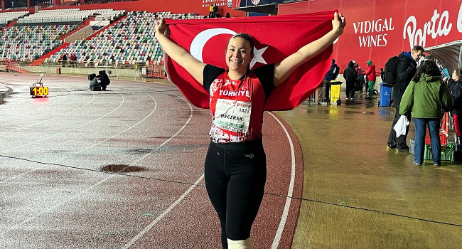 Özlem Becerek Avrupa şampiyonu