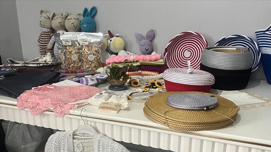 Kadın girişimcinin açtığı “Yaşam Atölyesi” kadınlara gelir kapısı oldu