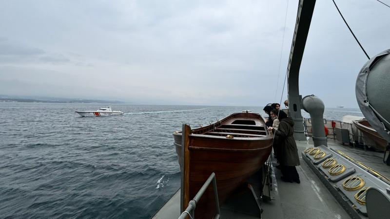 Çanakkale Deniz Zaferi’nin mimarlarından “Nusret” 109 yıl sonra aynı rotada