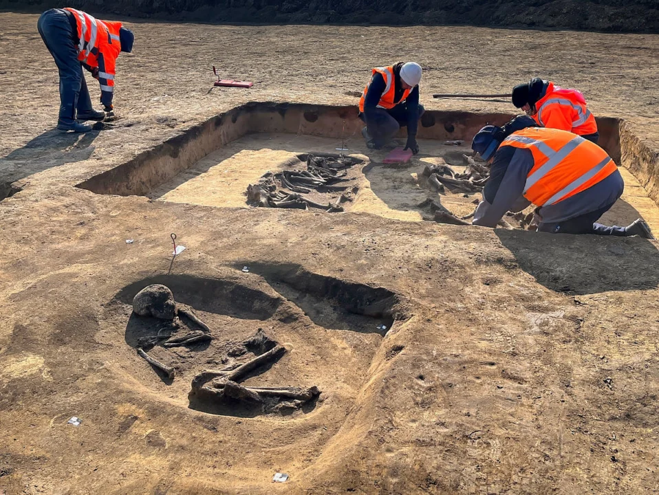 Arkeologlar, Almanya’da ahşap mezar odaları içeren 6.000 yıllık iki anıtsal höyüğü ortaya çıkardılar