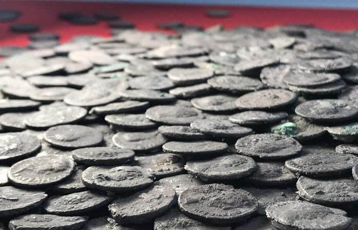 Almanya’nın gelmiş geçmiş en büyük Roma gümüş hazinesi Augsburg’da bulundu