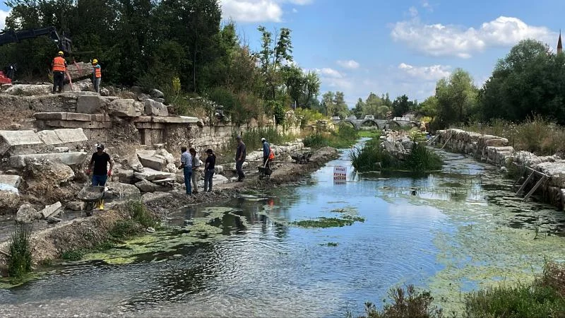 Aizanoi’deki 2 bin yıllık baraj kalıntıları turizme kazandırılacak
